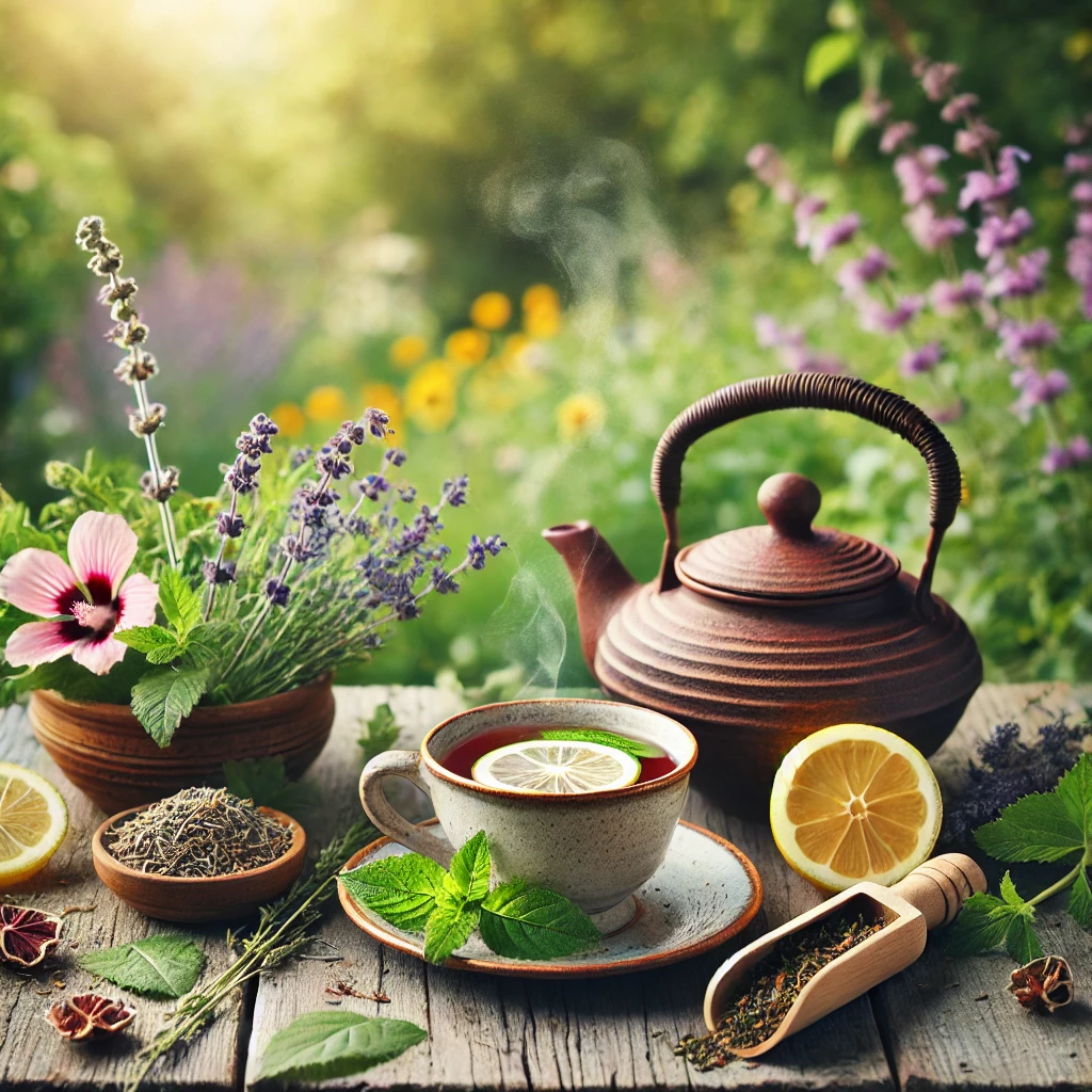 Té verde con manzanilla